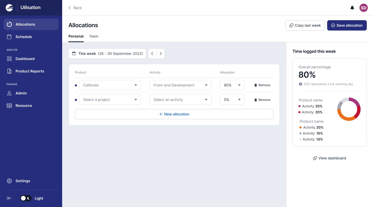 Product screenshot