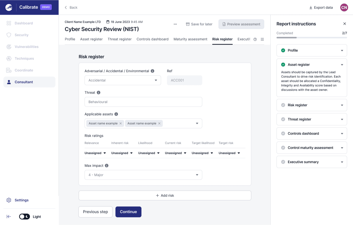 Product screenshot