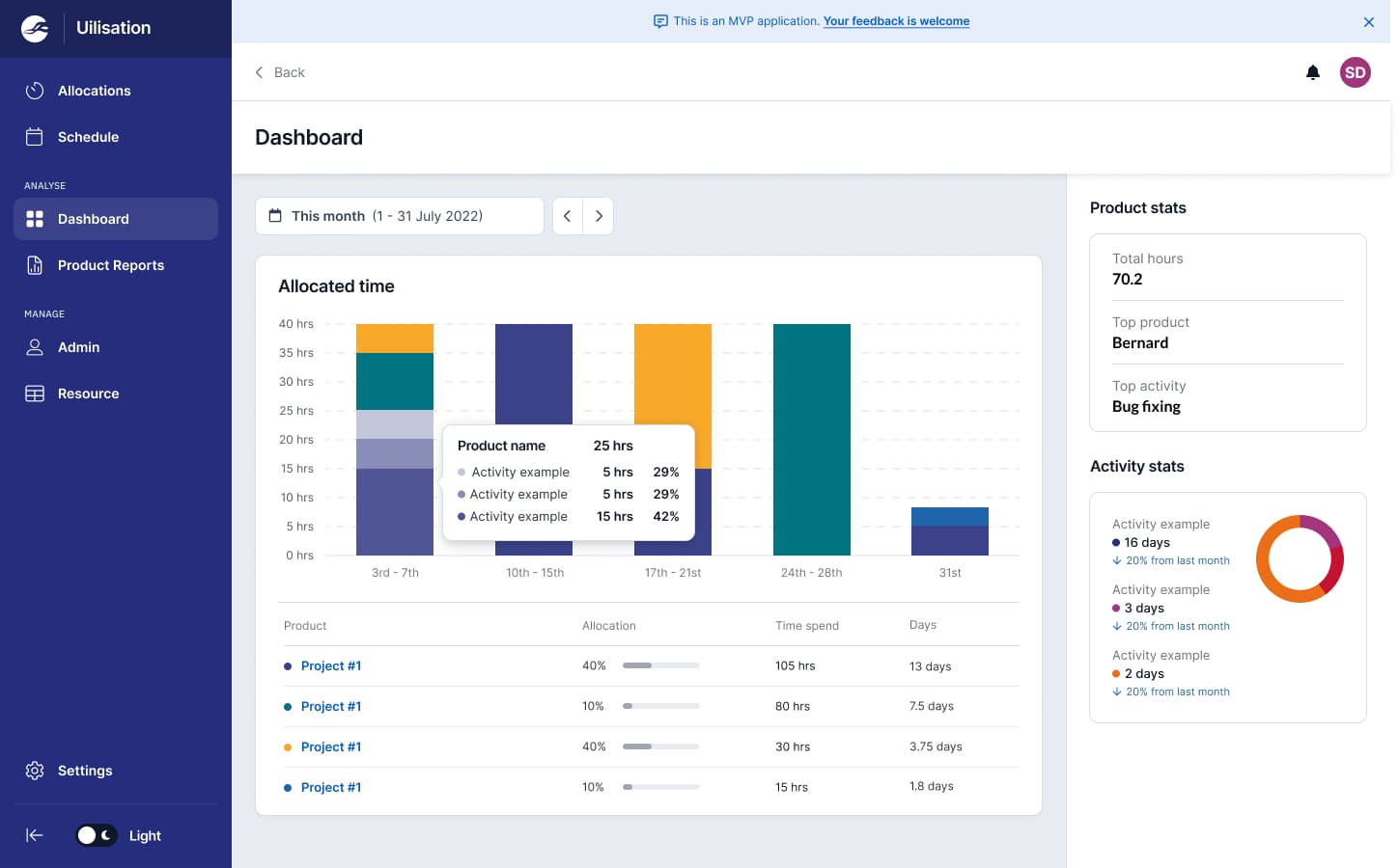 Product screenshot